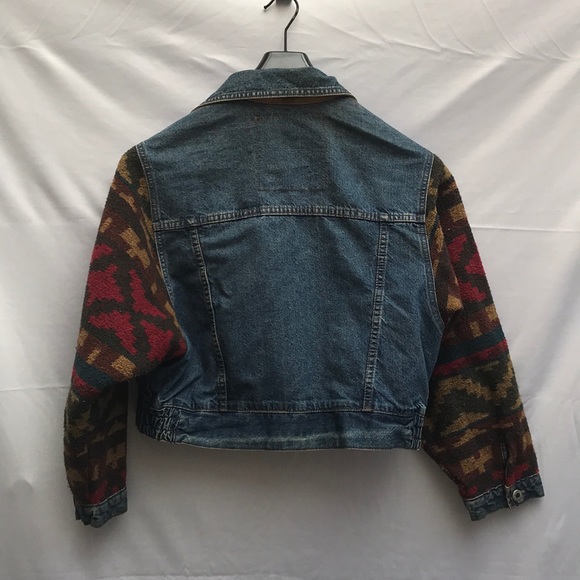 Apache Hollywood Vintage Crop Jean Jacket - Picture 7 of 8
